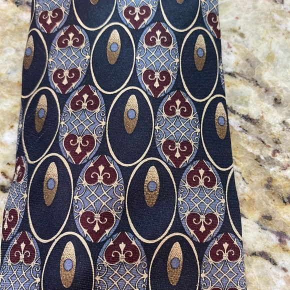 Beautiful Designer Oscar de la Renta Silk Tie Necktie Neck Tie - Picture 4 of 7